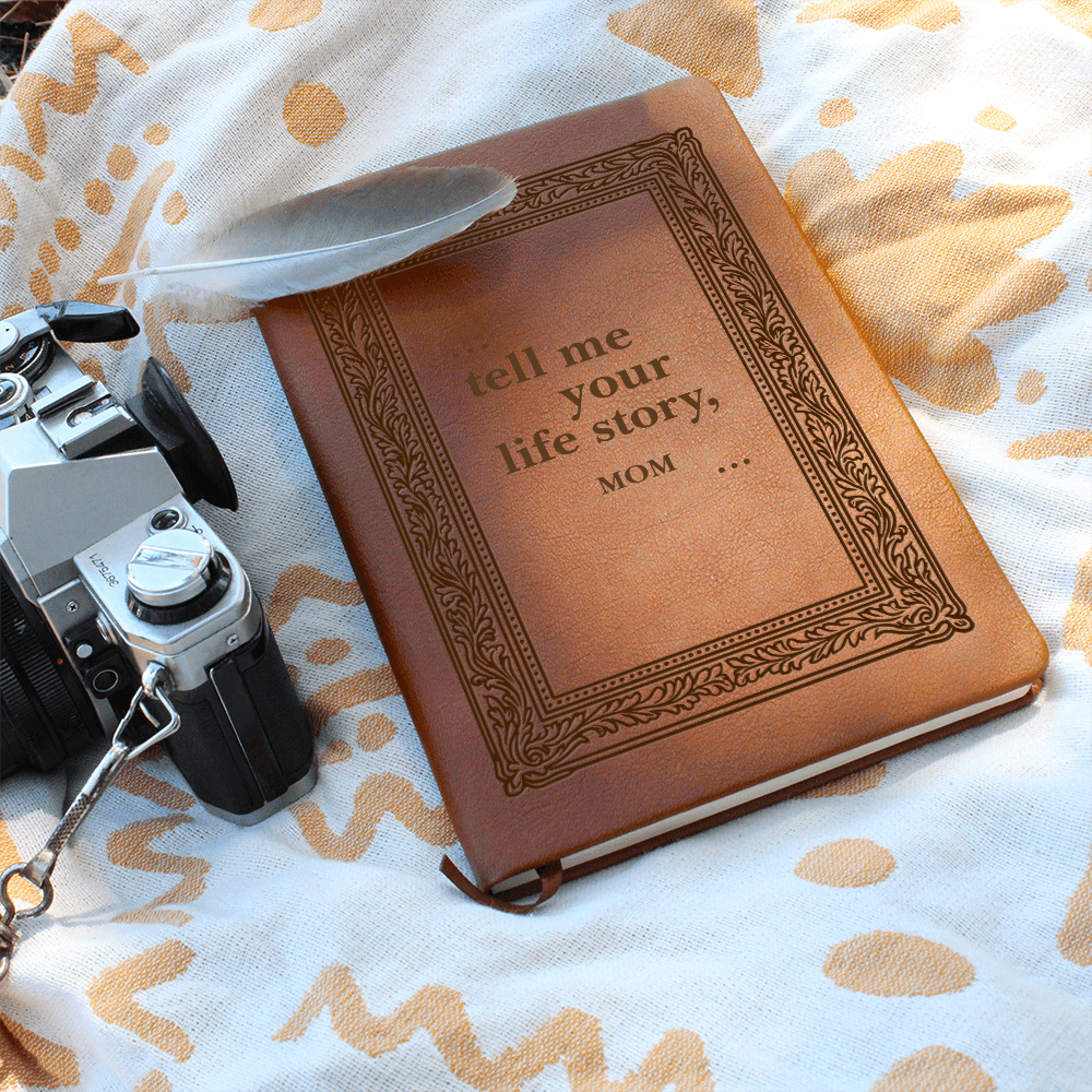 Premium Leather Journal For Mom